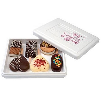 Silikomart Polystyrene Take Away Box - 100pcs